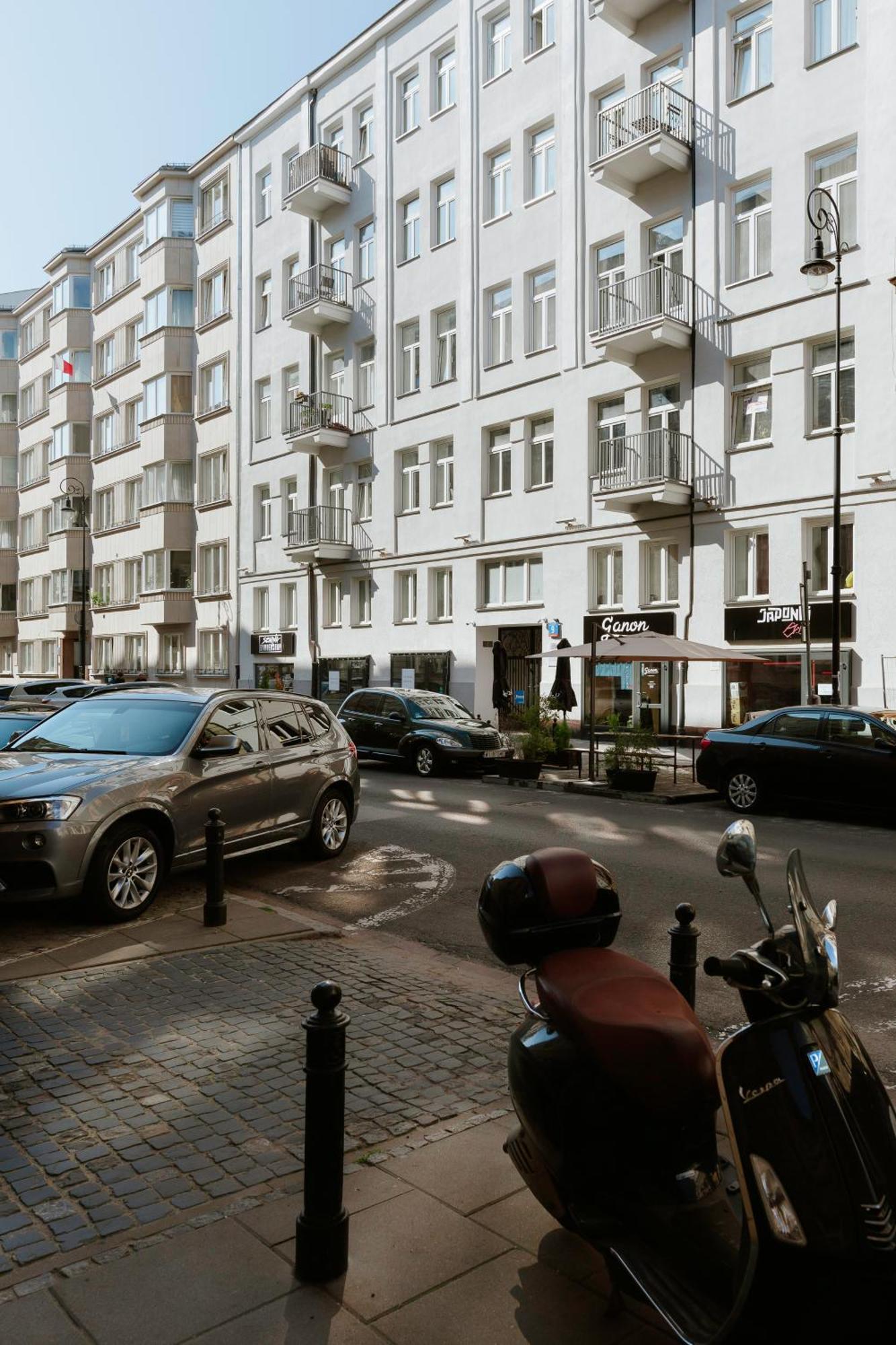 City Garage Apartment - Lwowska 9 Warschau Exterior foto